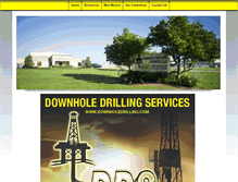 Tablet Screenshot of downholedrilling.com